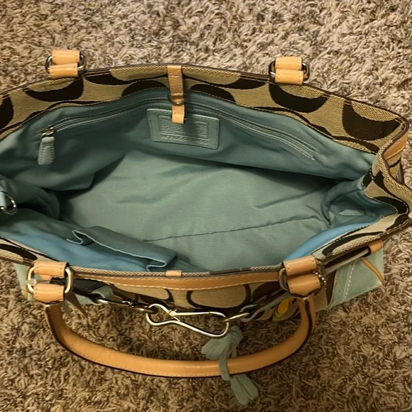 COACH Leather Y2K NWT Fish Under The Sea Satchel Purse Handbag  ONLY NWT ON POSH - Picture 5 of 15